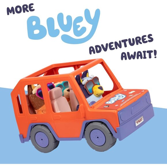 Big Heeler 4WD and Family Toddler Toy Car Bingo and Chilli Plush Buddies - Picture 8 of 8